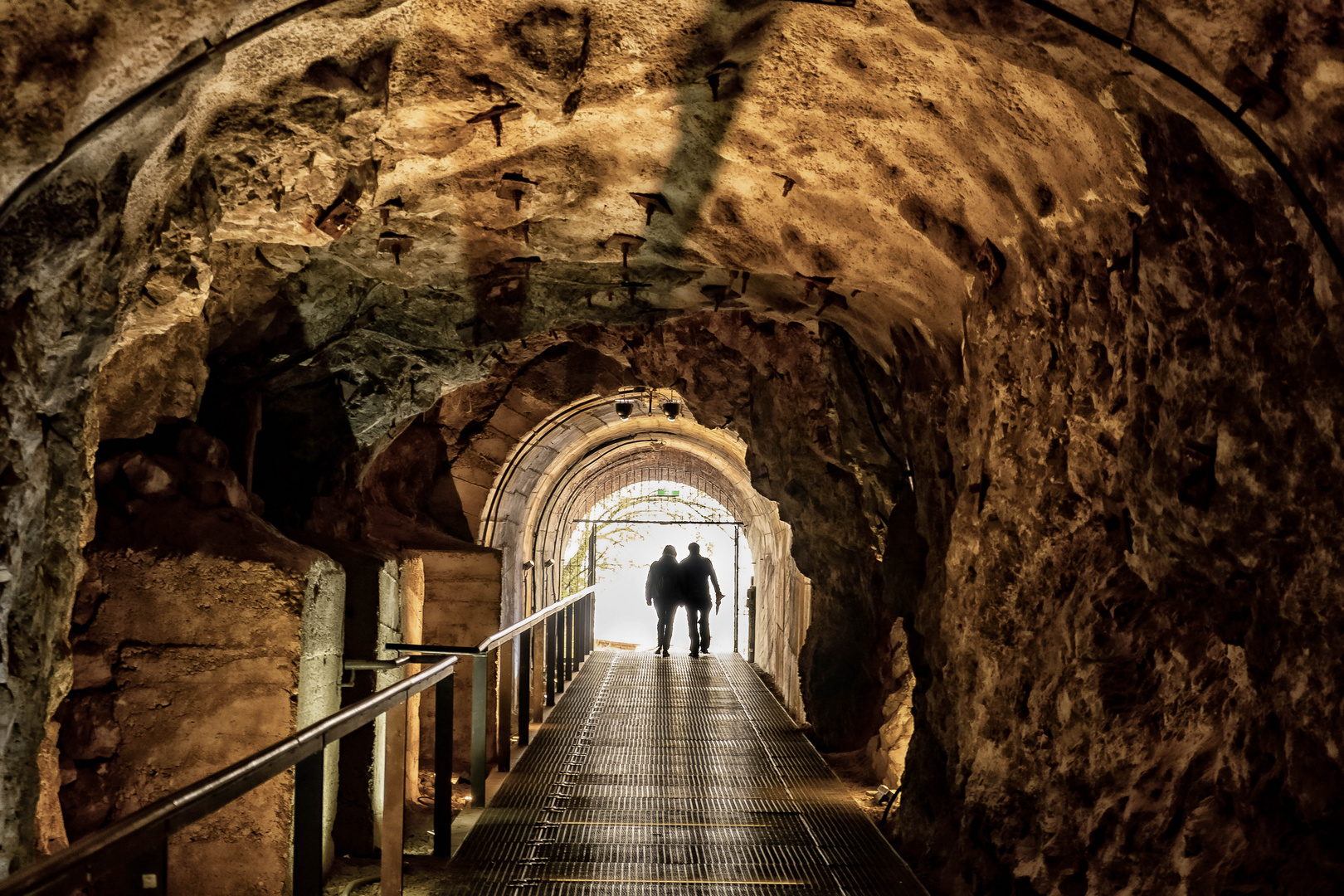 am Ende des Tunnel