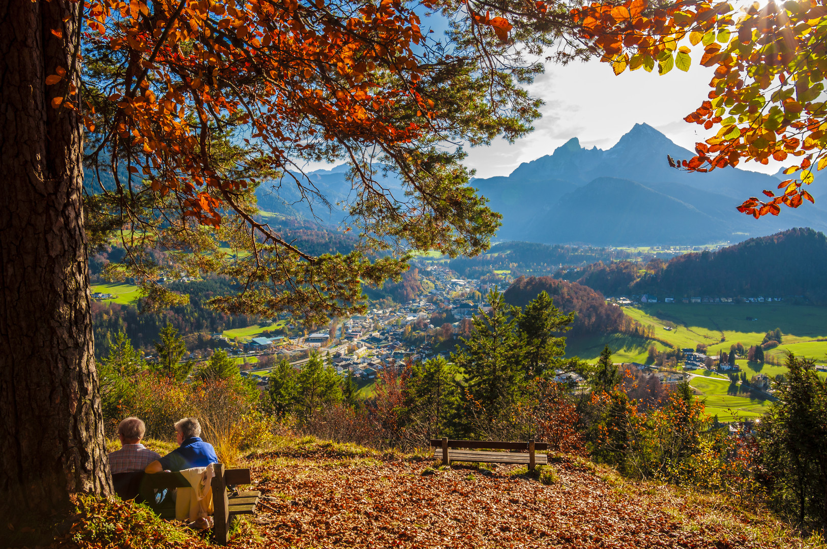 Am Ende des Wanderwegs