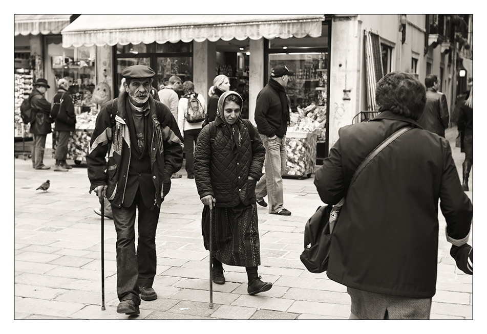 am Ende eines langen Tages