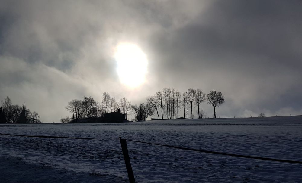 ..am Ende eines schönen Tages Foto & Bild landschaft, heide, himmel