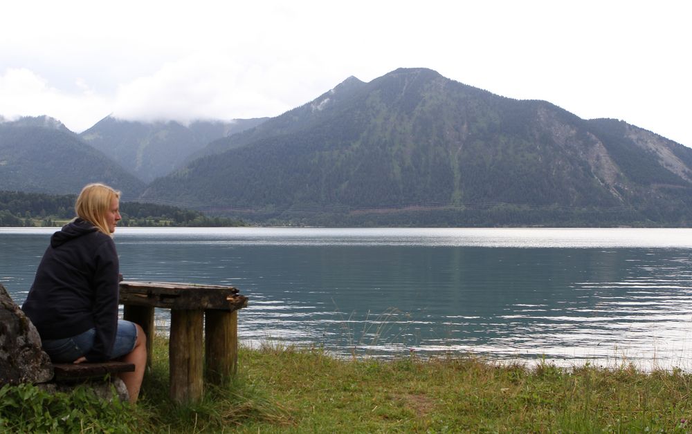 am Ende eines widrigster Wetterprognosen zum Trotz wunderschönen Tages