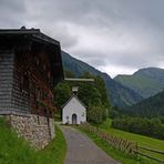 Am ersten Tag in Gerstruben