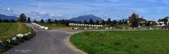 " Am Faaker See * Blick auf den Dobratsch 2167m Pano - Version "