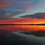 am Federsee kurz vor Sonnenaufgang