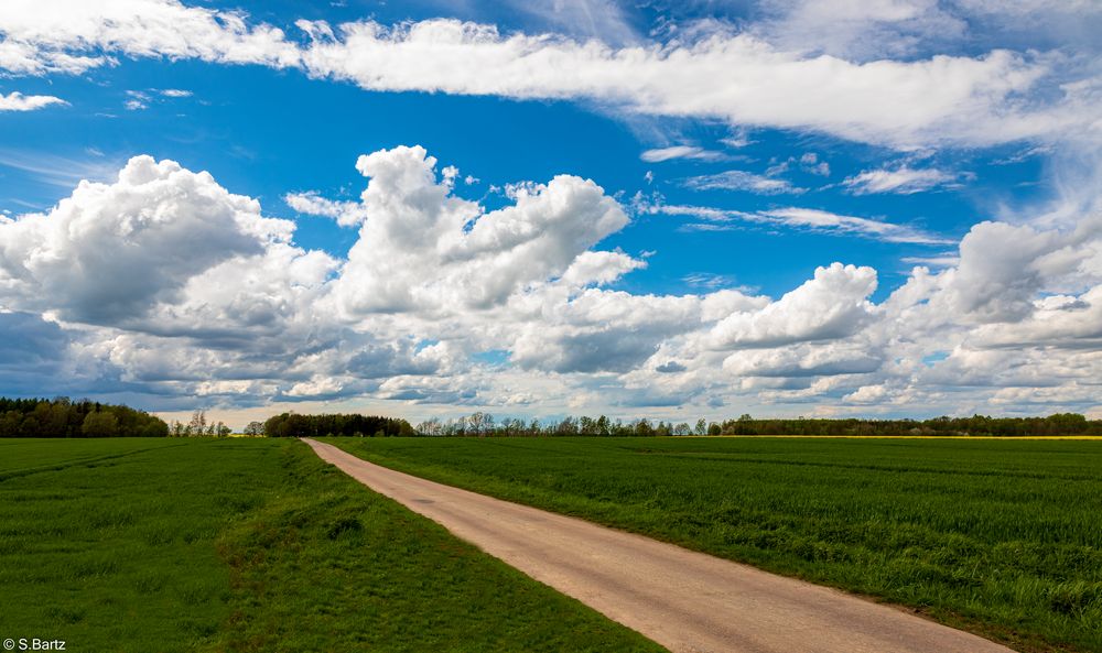 Am Feld – Wolkenspiel (1)