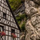 am Fels gebaut - Pottenstein/fränkische Schweiz