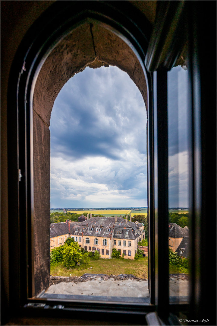 Am Fenster...