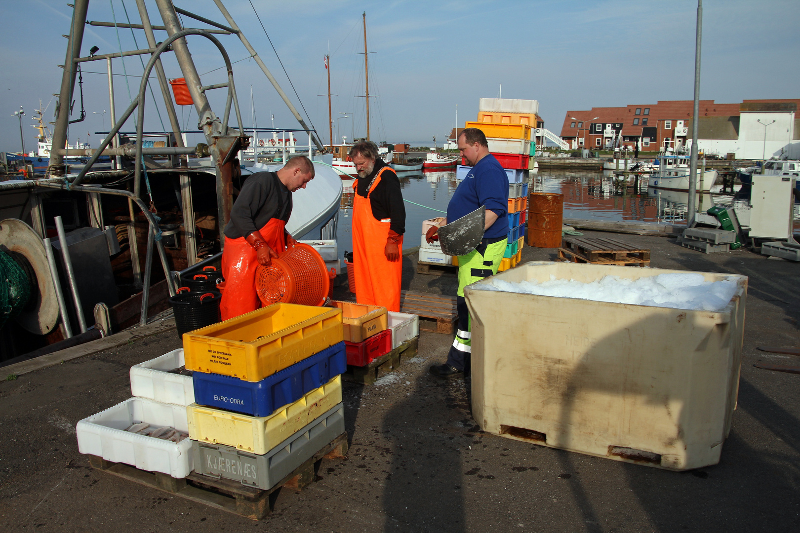 Am Fischerboot