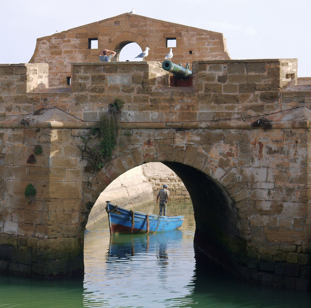 am Fischerhafen in Essaouira