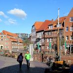 am Fischmarkt in Stade...