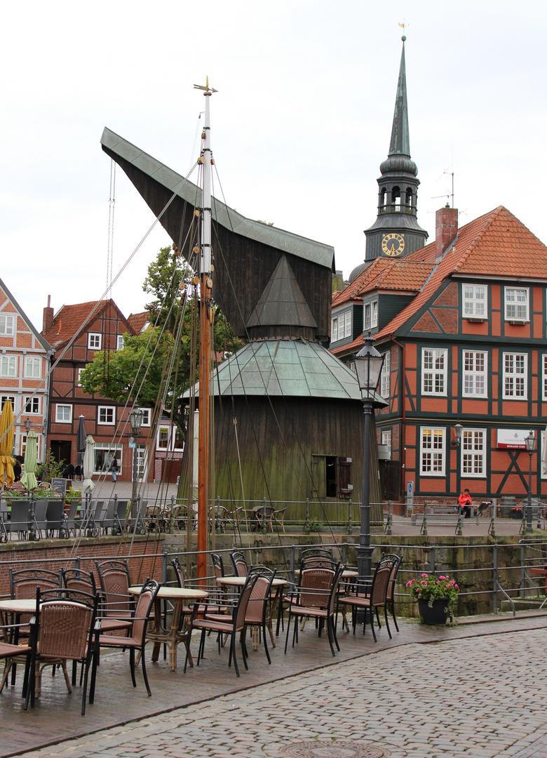 Am Fischmarkt in Stade ... 