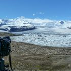 Am Fjallsarlon, dem kleinen Bruder des berühmten Jökullsarlon