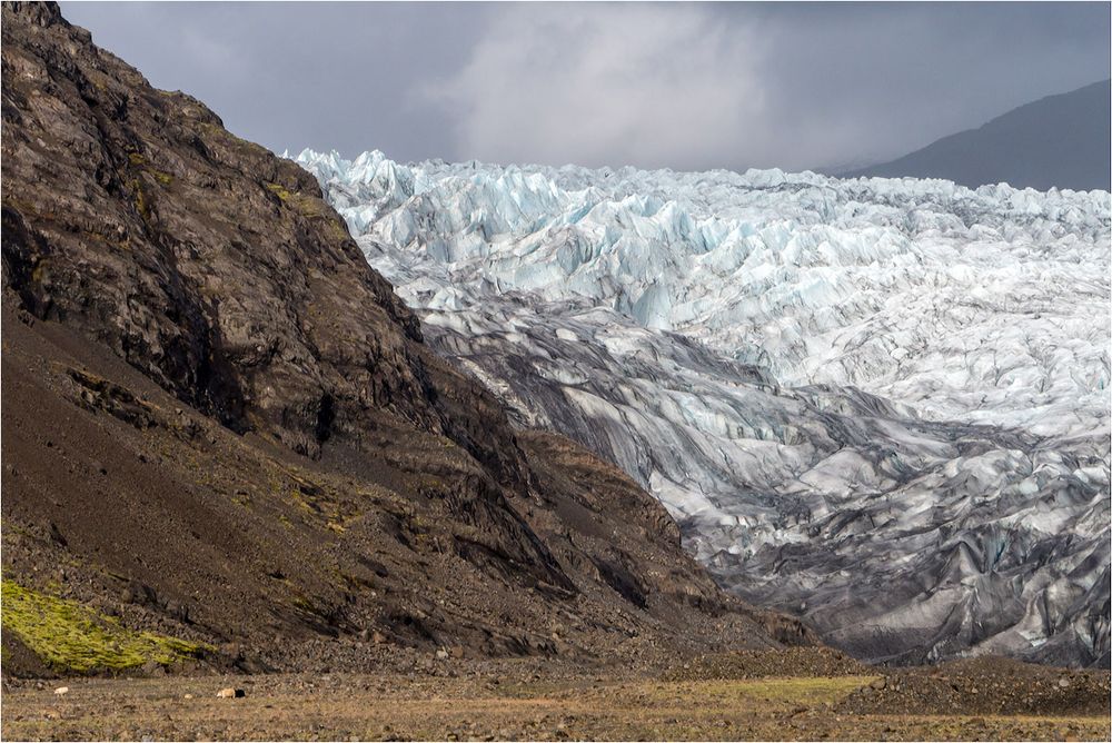 Am Flaajökull..