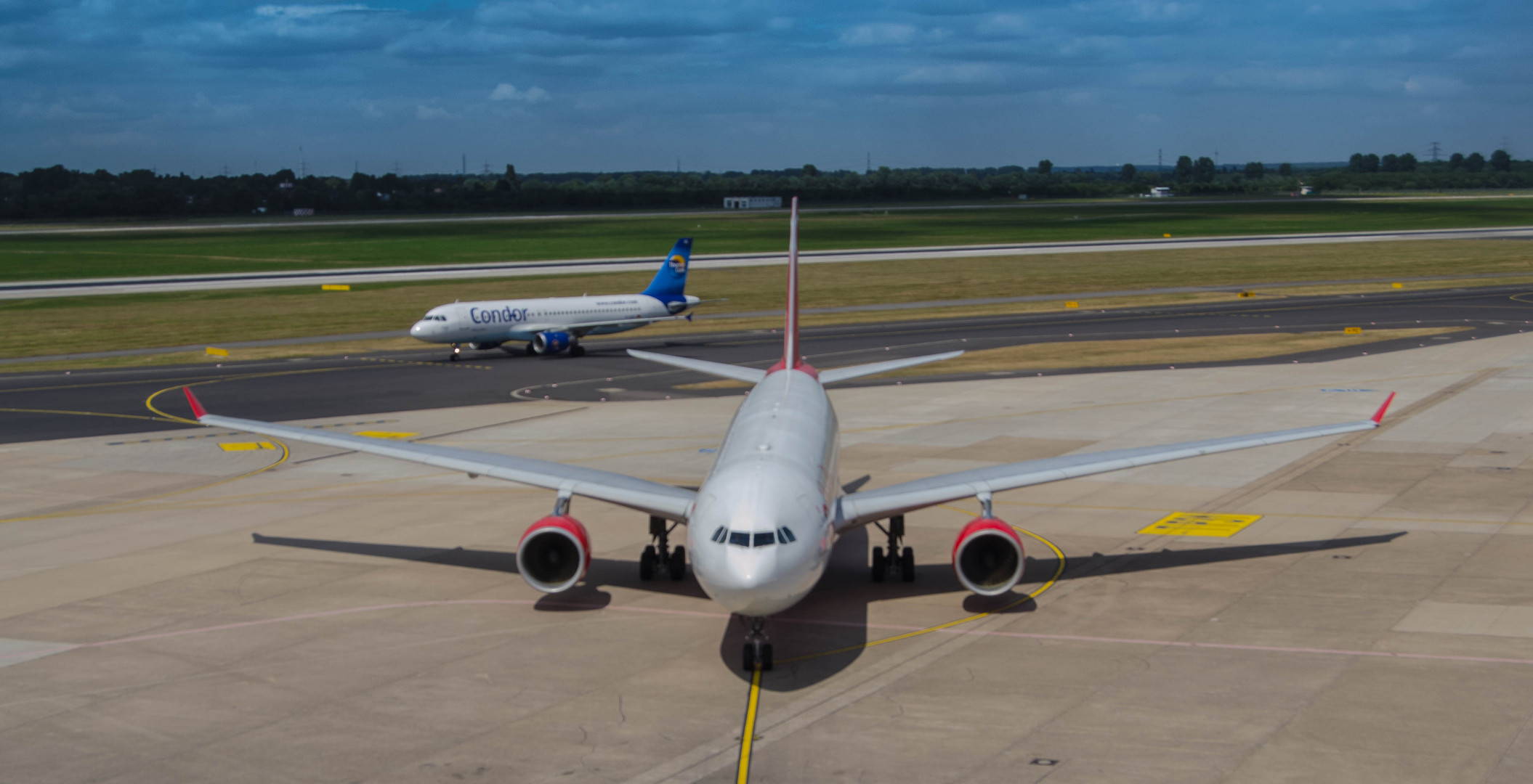 Am Flughafen