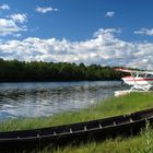 Am Fluss Ivalo / Finnland