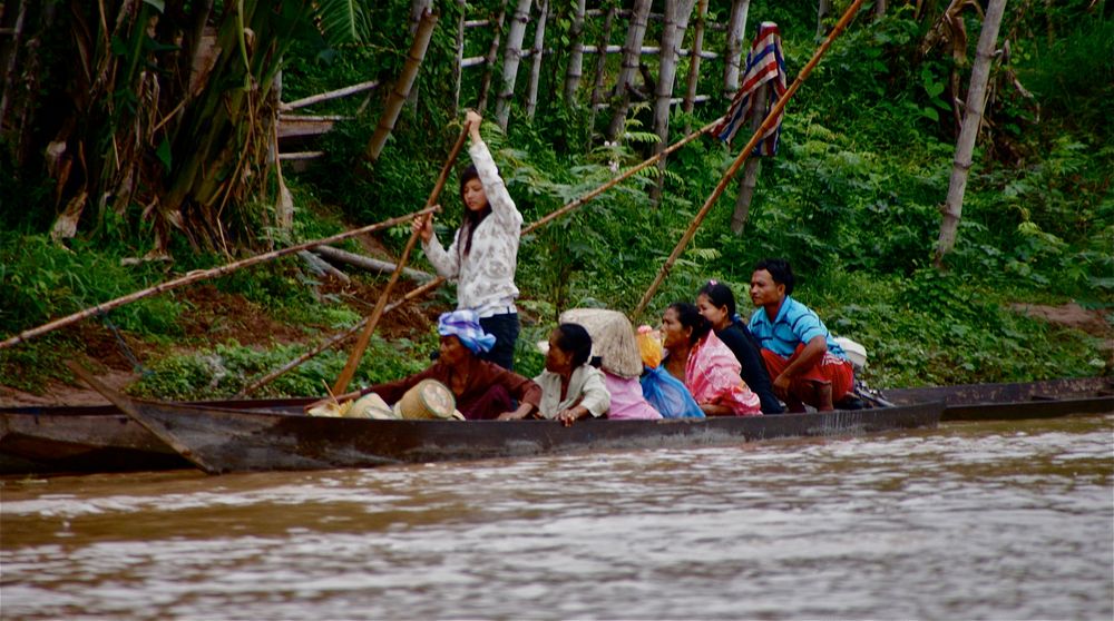 am fluss, südlaos 2010 VI