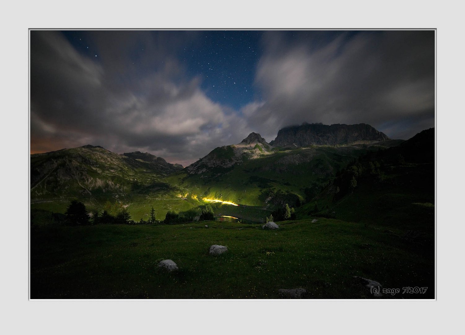 Am Formarinsee im Lechtal