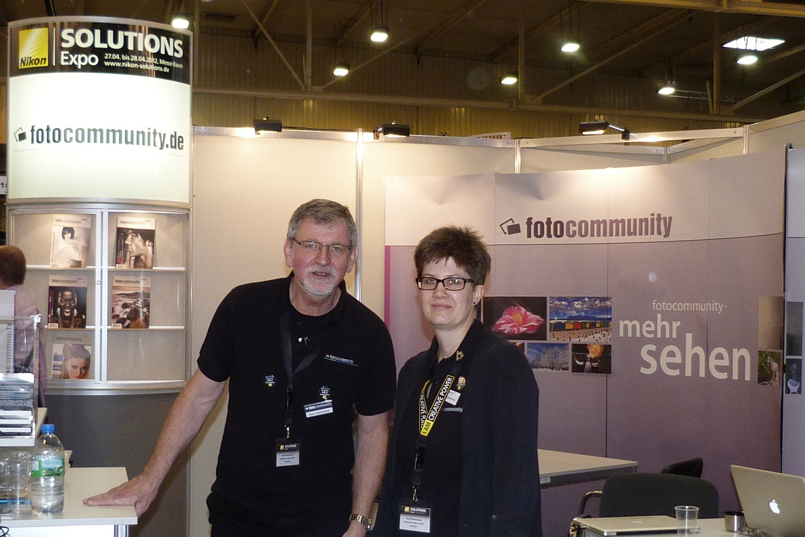 Am Fotocommunity Stand