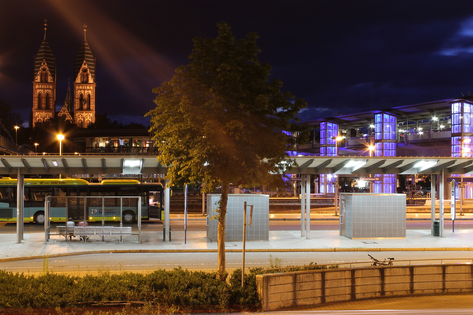 Am Freiburger Bahnhof