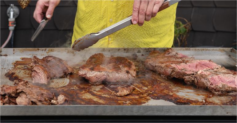 "Am Freitag mal wieder gegrillt" - namibisches Rind