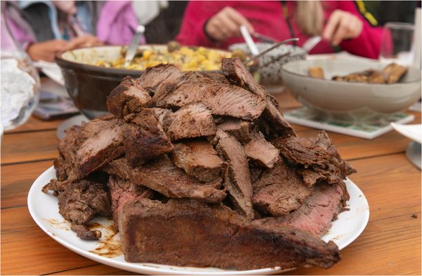 "Am Freitag mal wieder gegrillt" - namibisches Rind