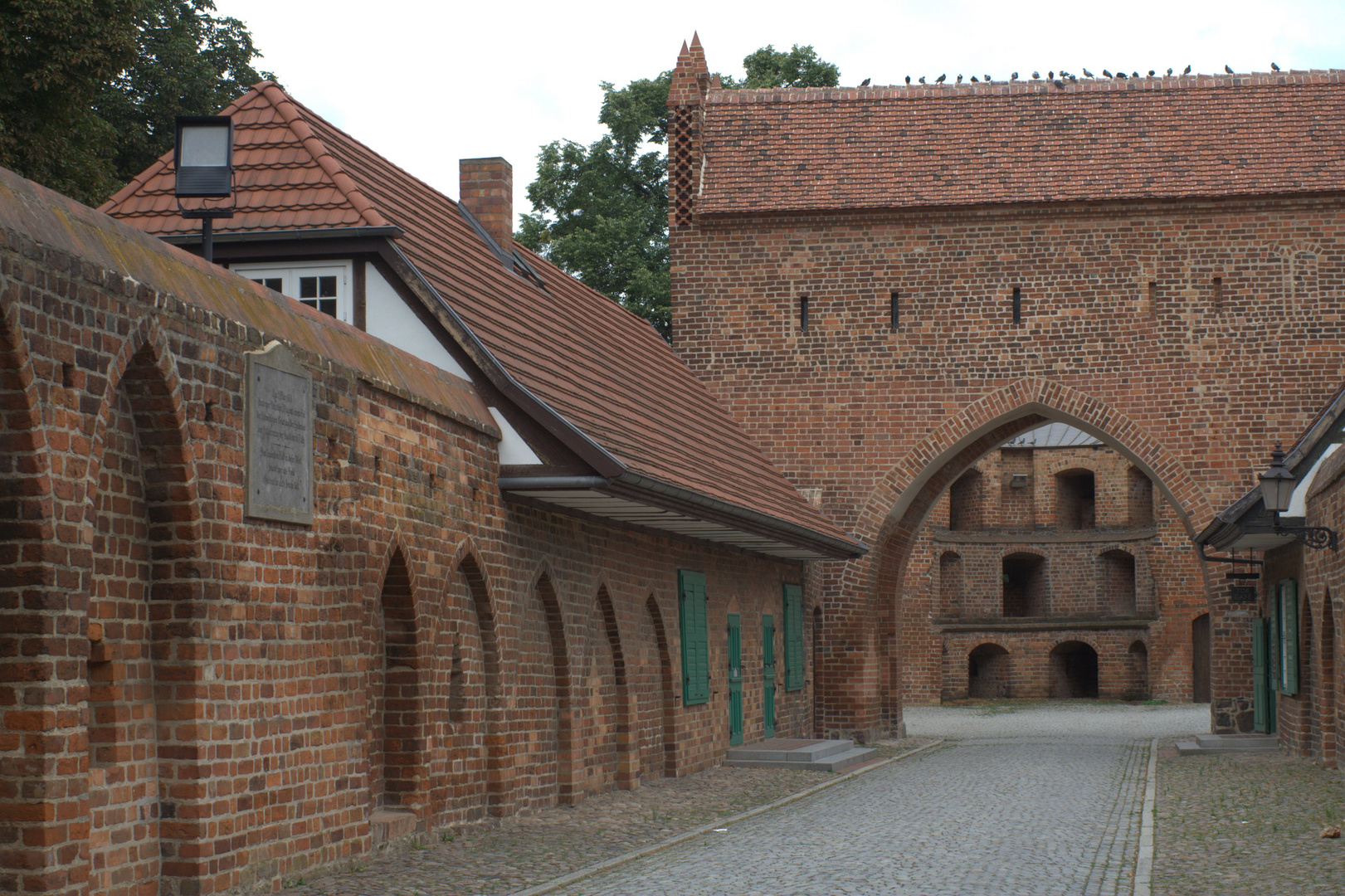 am Friedländer Tor in Neubrandenburg