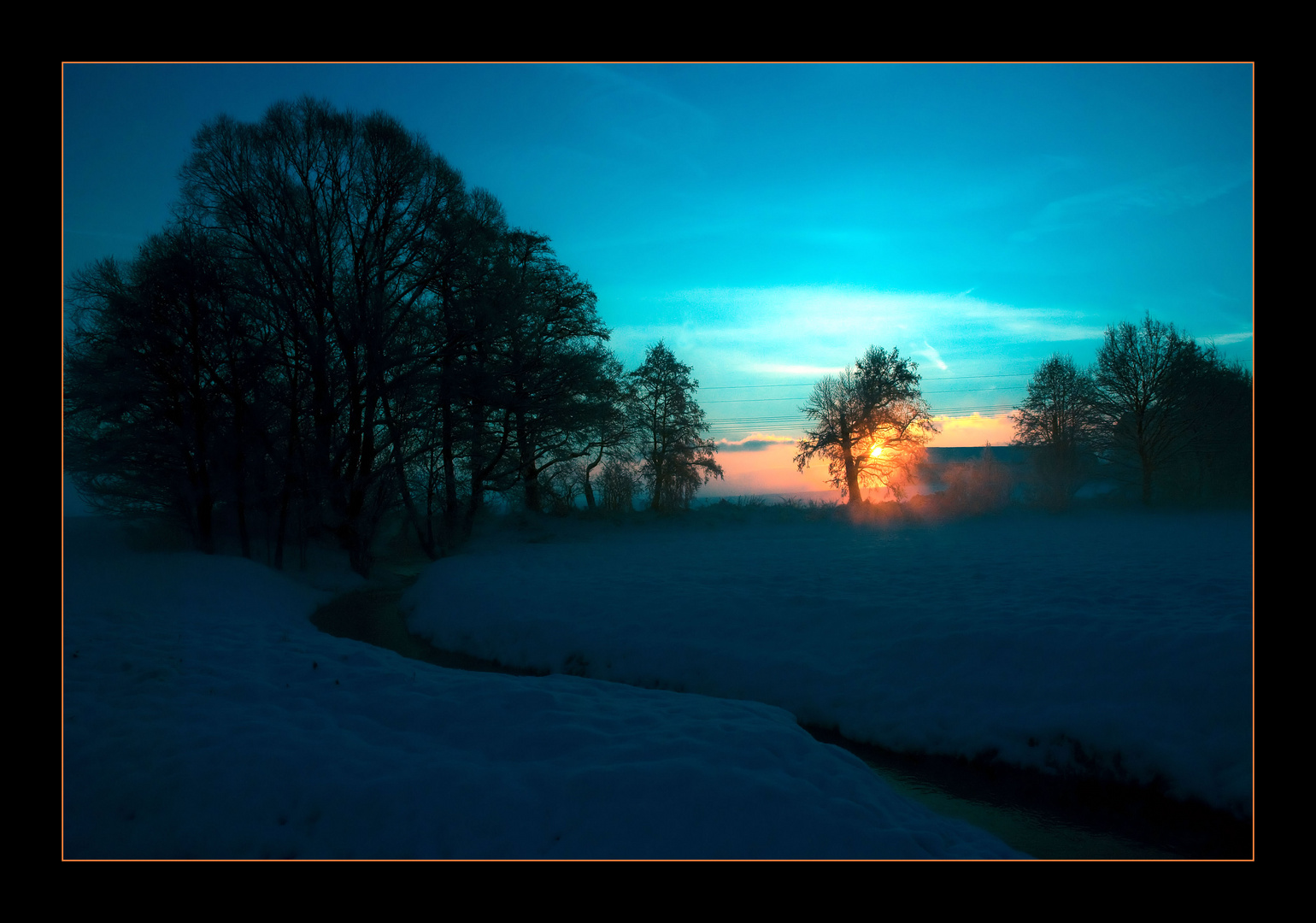 Am frühen Morgen