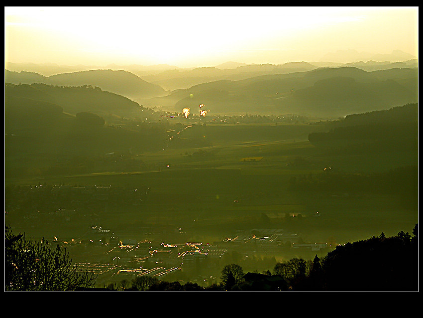 Am frühen Morgen...