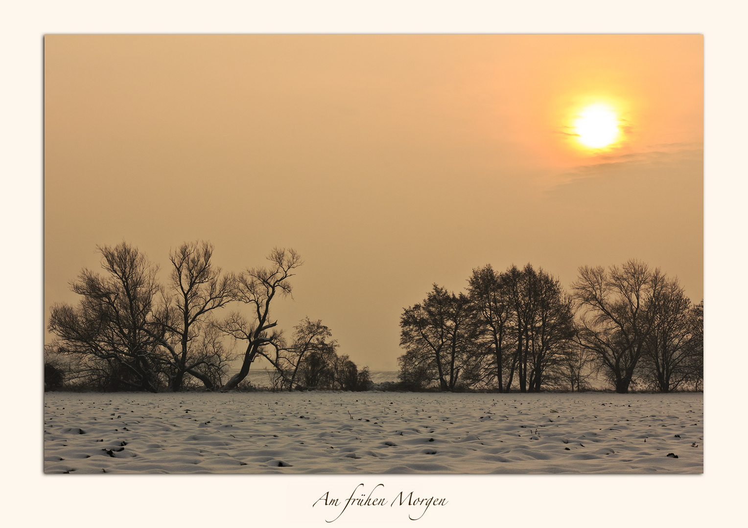 Am frühen Morgen