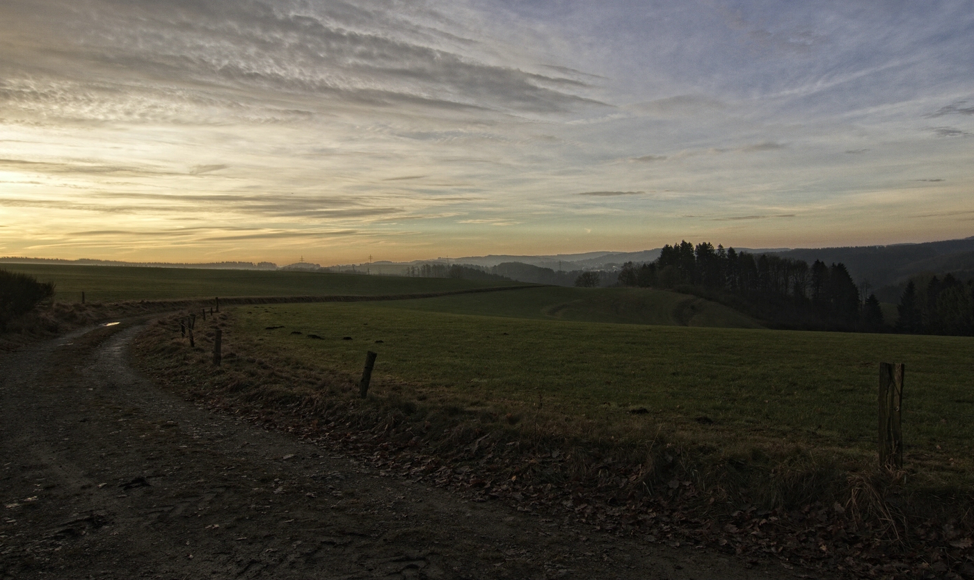 Am frühen Morgen