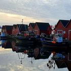 Am frühen Morgen im Hafen von Boltenhagen