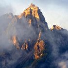 Am frühen Morgen lockt der Birkenkofel zum Aufstehn