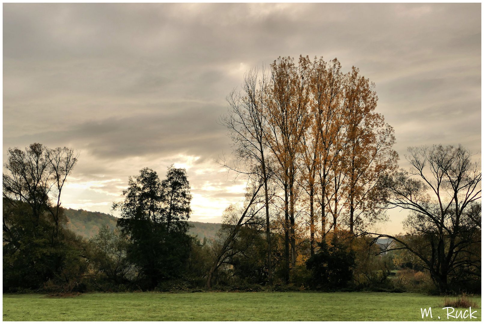 Am frühen Morgen unterwegs , 01