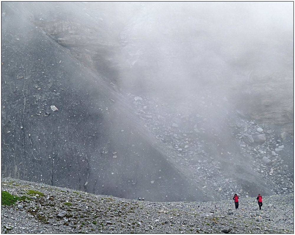 am Fuss des Eigergletschers