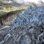 Am Fuß des Glacier d'Argentiere