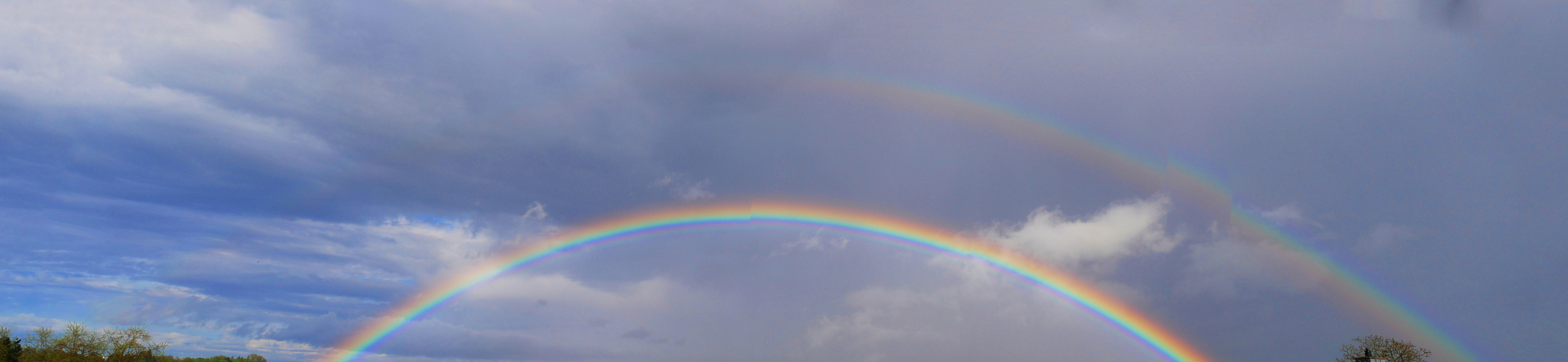 Am Fuß des Regenbogens ist immer ein Schatz verborgen...