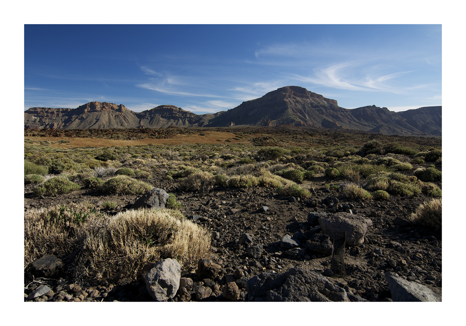 Am Fuß des Teide