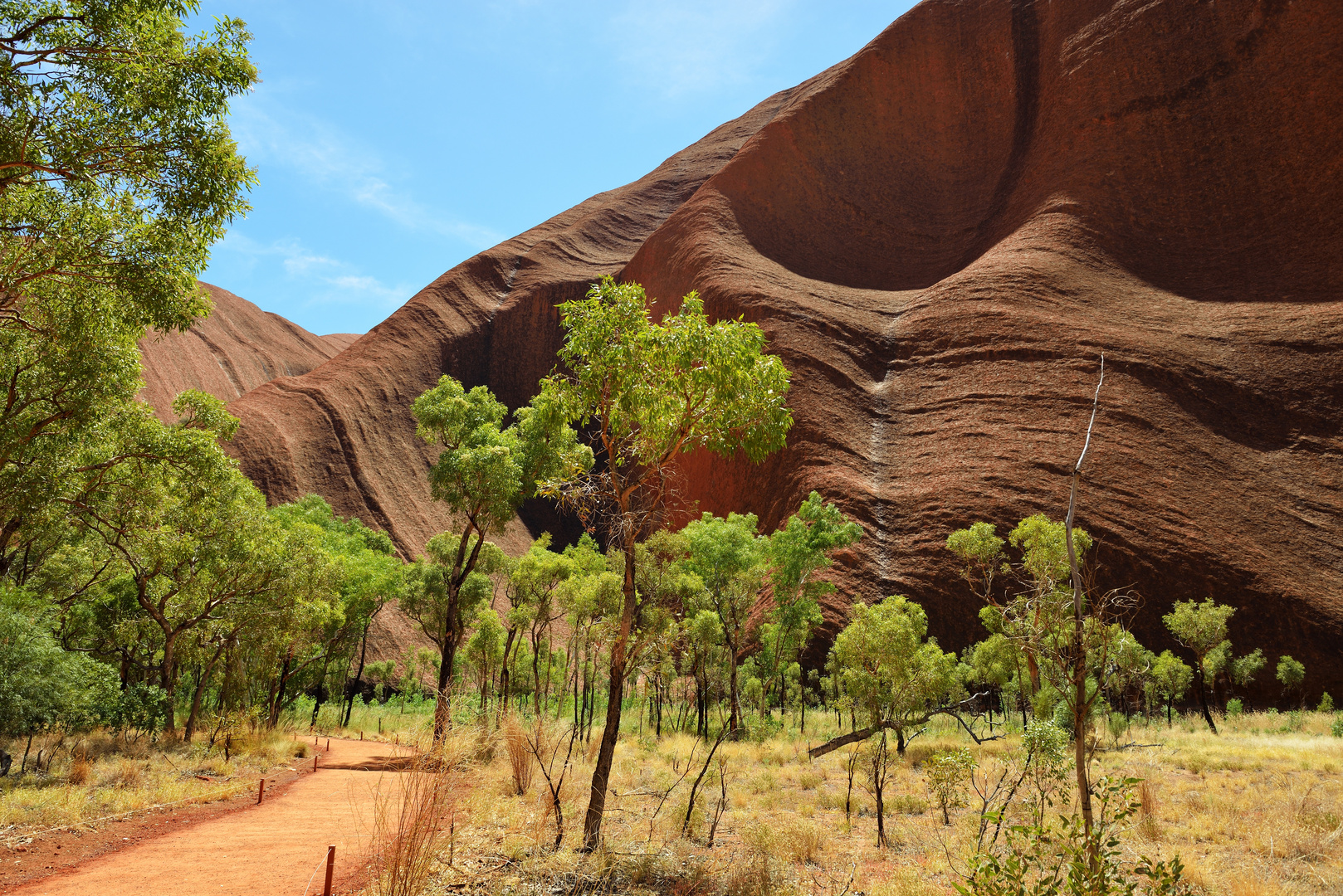 Am Fuß des Uluru 4