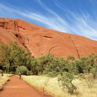 Am Fuß des Uluru 6