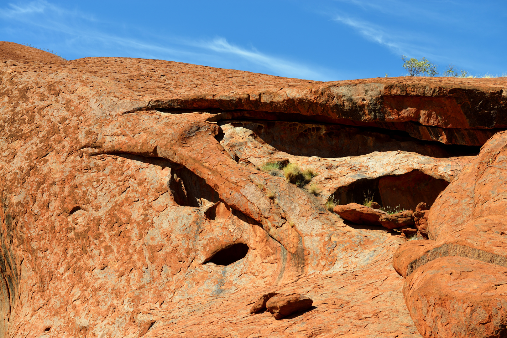 Am Fuß des Uluru 7