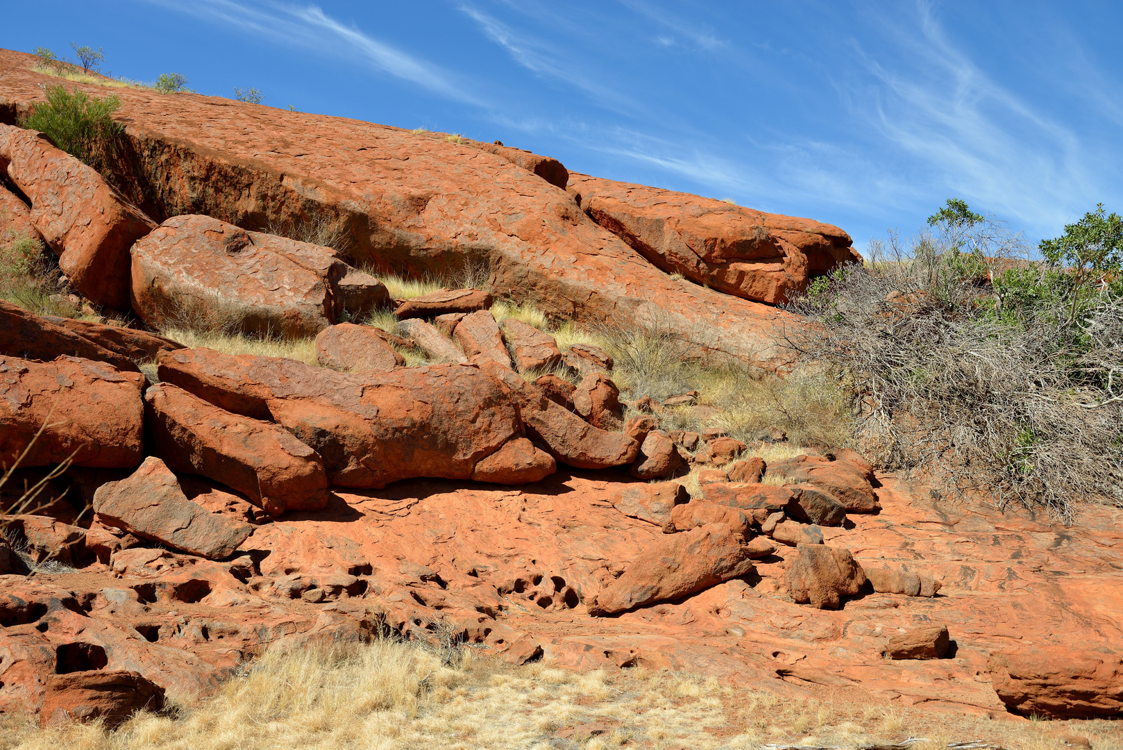 Am Fuß des Uluru 9