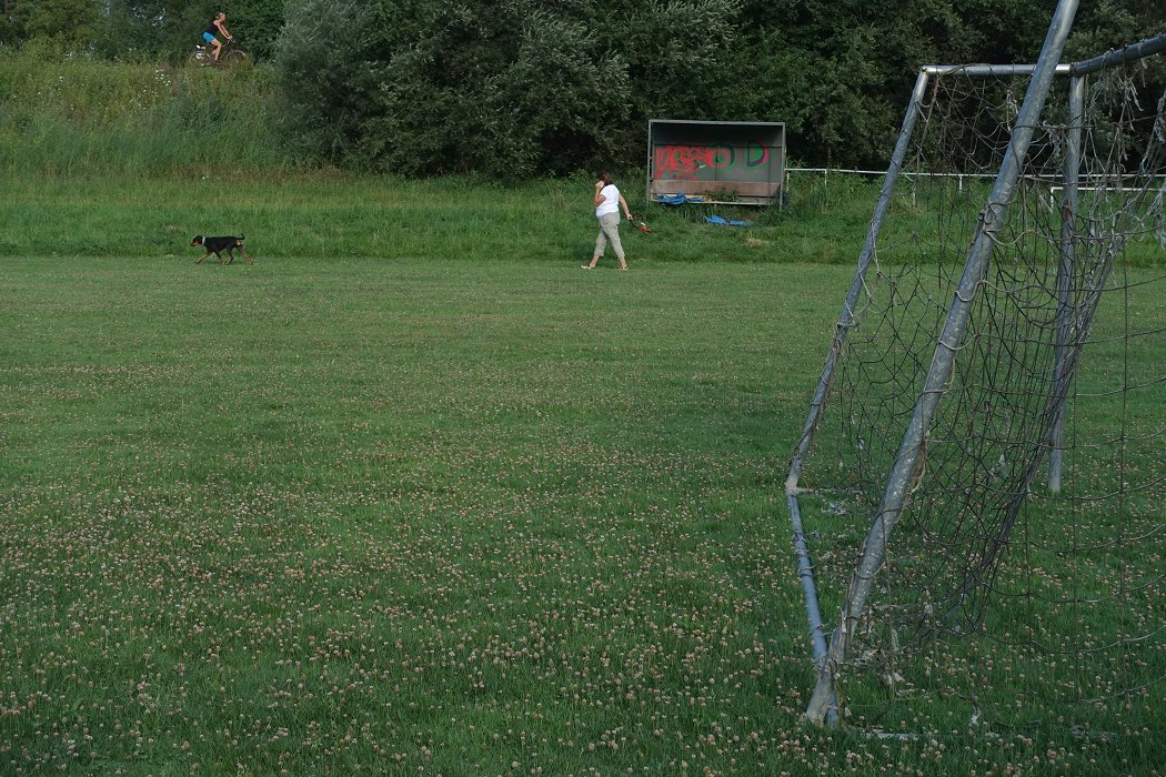 Am Fußballplatz