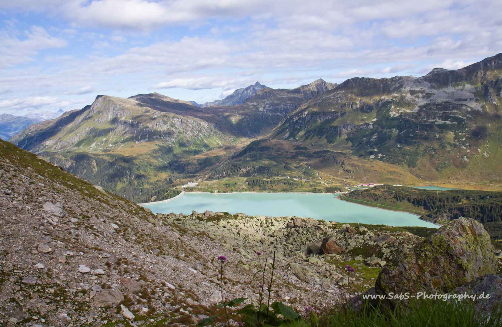 Am Fuße der Ballunspitze.