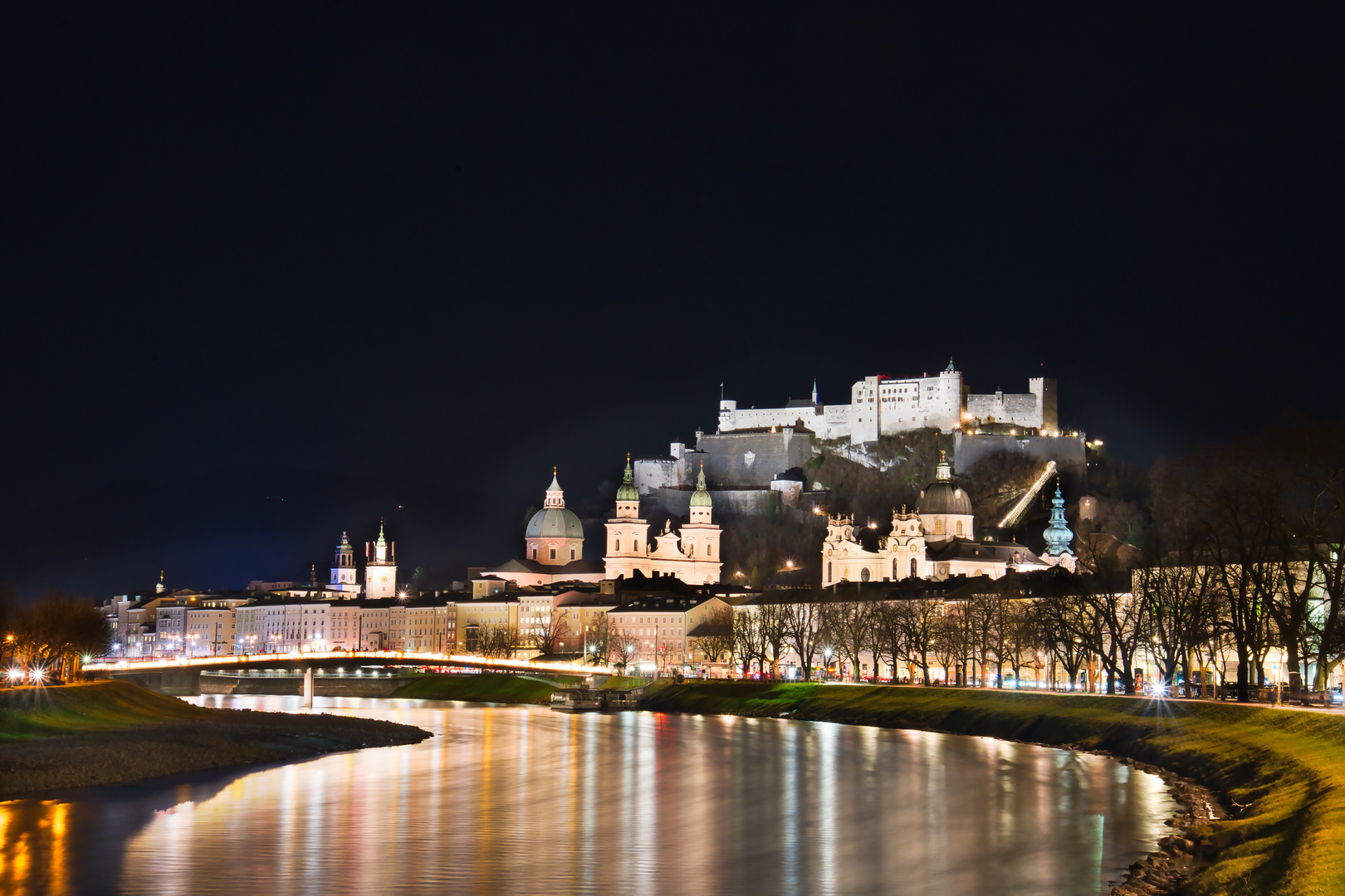 Am Fuße der Festung Hohensalzburg