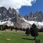  Am Fuße der Geislerspitzen/Dolomiten