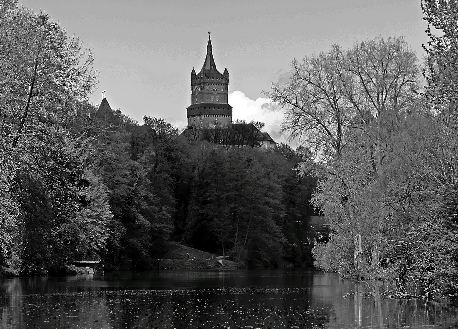 ....am Fuße der Schwanenburg in Kleve