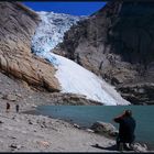 Am Fuße des Brikdalsbreen