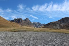 Am Fuße des Col du Galibier