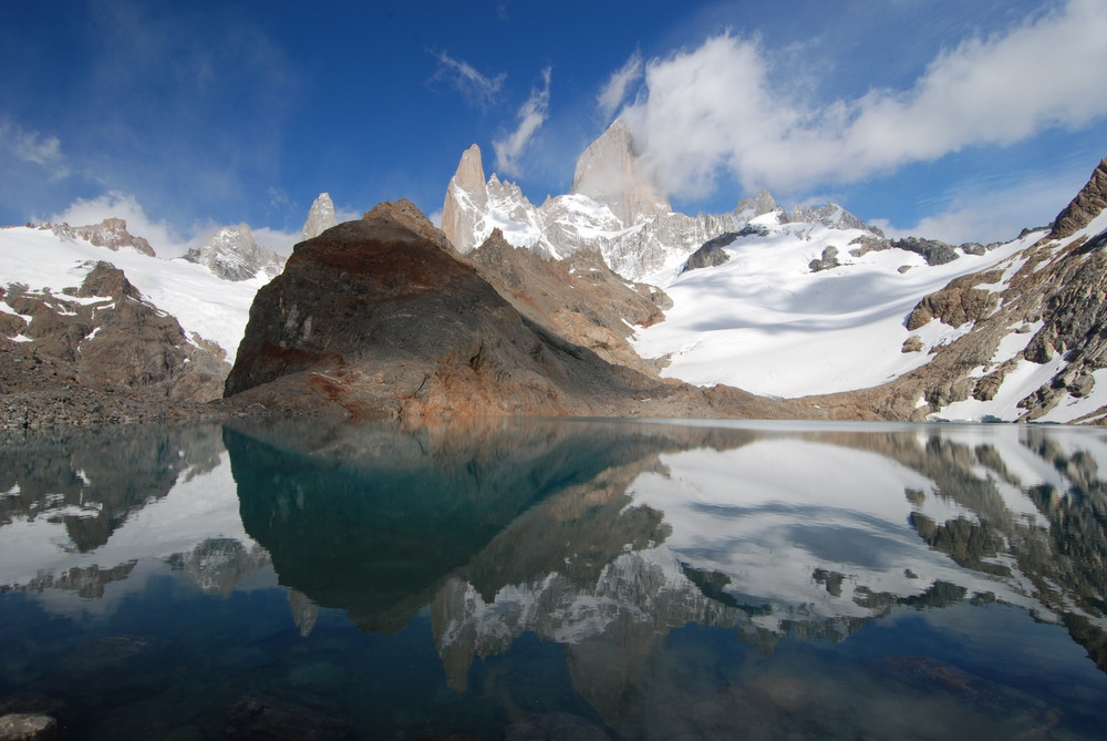 Am Fuße des Fitz Roy