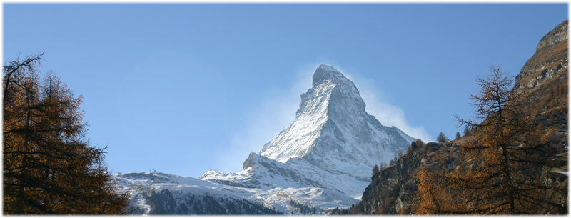 am fusse des matterhorn